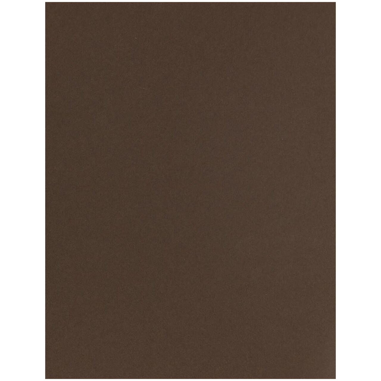 PA Paper Accents Smooth Cardstock 8.5" x 11" French Roast, 65lb colored cardstock paper for card making, scrapbooking, printing, quilling and crafts, 25 piece pack